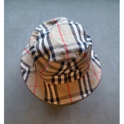 Burberry Nova plaid bucket hat  eb-43426108